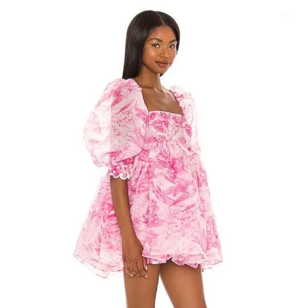 Selkie Pink Puff Dress